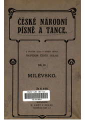 České národní písně a tance