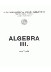 Algebra III