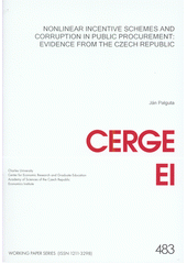 Nonlinear incentive schemes and corruption in public procurement: evidence from the Czech Republic