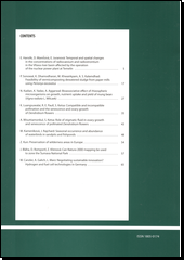 European journal of environmental sciences