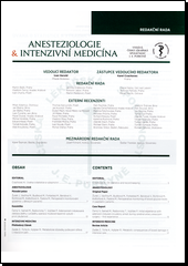 Anesteziologie & intenzivní medicína